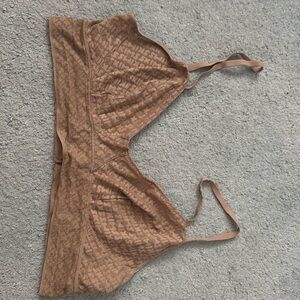 SKIMS LOGO MESH BRALETTE